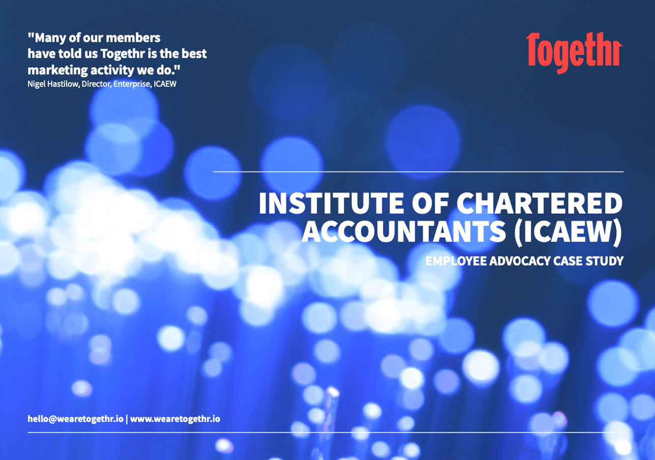 ICAEW advocacy case study front page