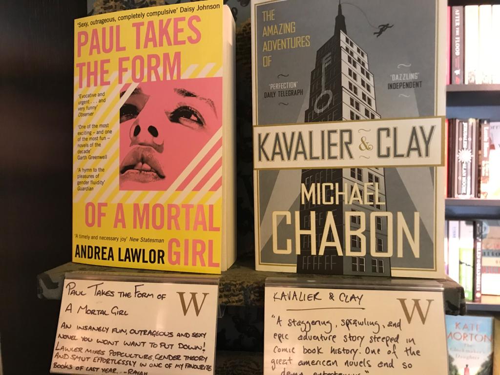 Personal recommendations from Waterstones staff